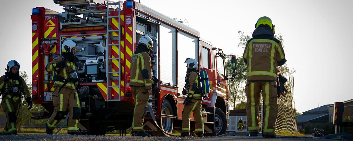 Le territoire de la zone de secours DG