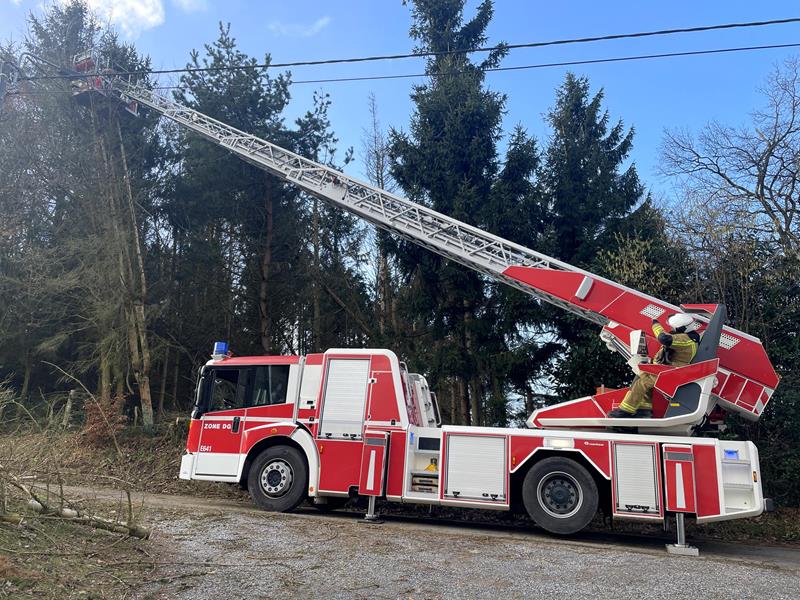 Dégâts de tempête - Pompiers